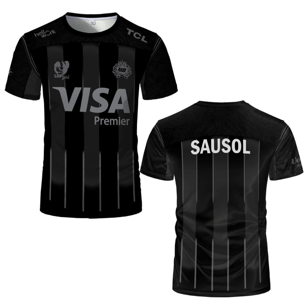 Esports Gaming Logos - Camiseta de Manga Corta con Temática