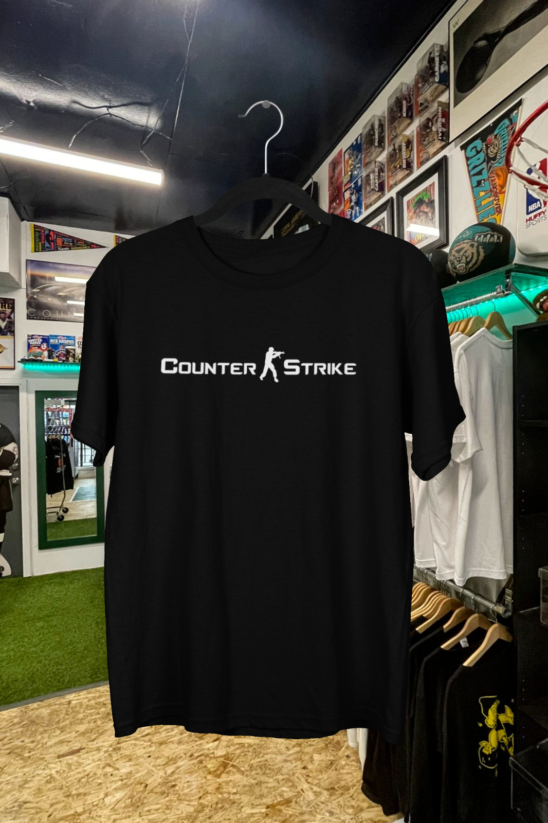 Esports Gaming Logos - Camiseta vintage con logotipo de texto