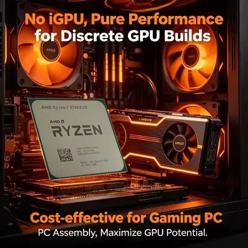 CPU AMD Ryzen 7 5700X3D R7 570 - Esports In Gaming reseña y precio